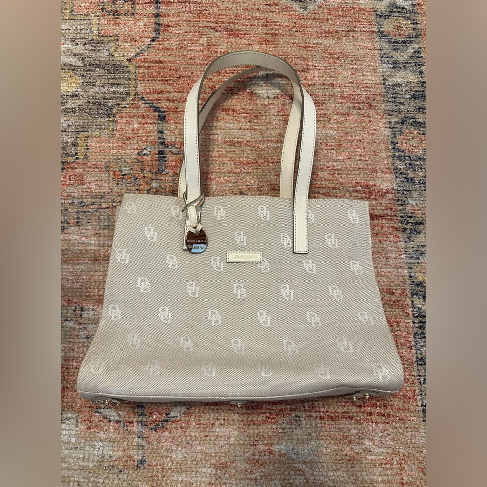Dooney & Bourke Monogram Canvas Tote